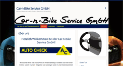 Desktop Screenshot of car-n-bike.de