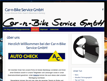 Tablet Screenshot of car-n-bike.de